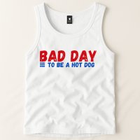 Bad Day To Be A Hot Dog Tank Top