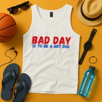 Bad Day To Be A Hot Dog Tank Top