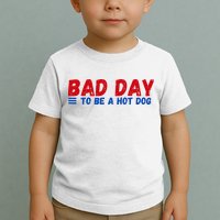 Bad Day To Be A Hot Dog Toddler T-Shirt