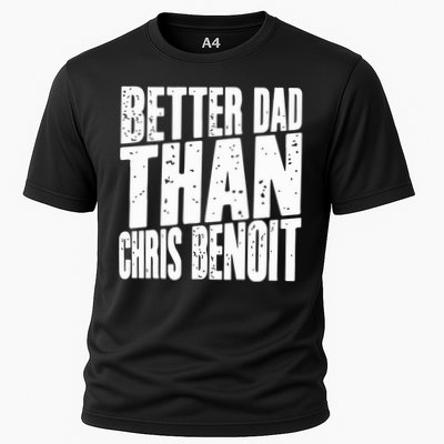 Better Dad Than Chris Benoit Performance Shirt