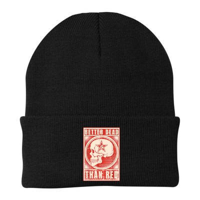 Better Dead Than Red Anti Communism Beanie