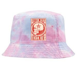 Better Dead Than Red Anti Communism Tie-Dyed Bucket Hat