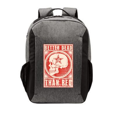 Better Dead Than Red Anti Communism Vector Backpack