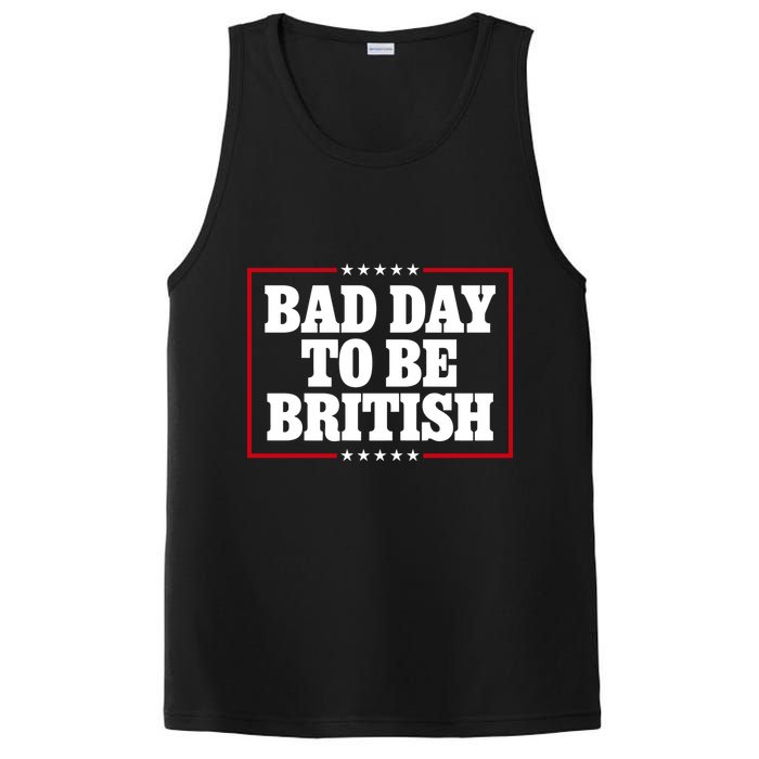 Bad Day To Be British Funny 4th Of July PosiCharge Competitor Tank