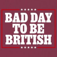 Bad Day To Be British Funny 4th Of July 16oz Travel Tumbler
