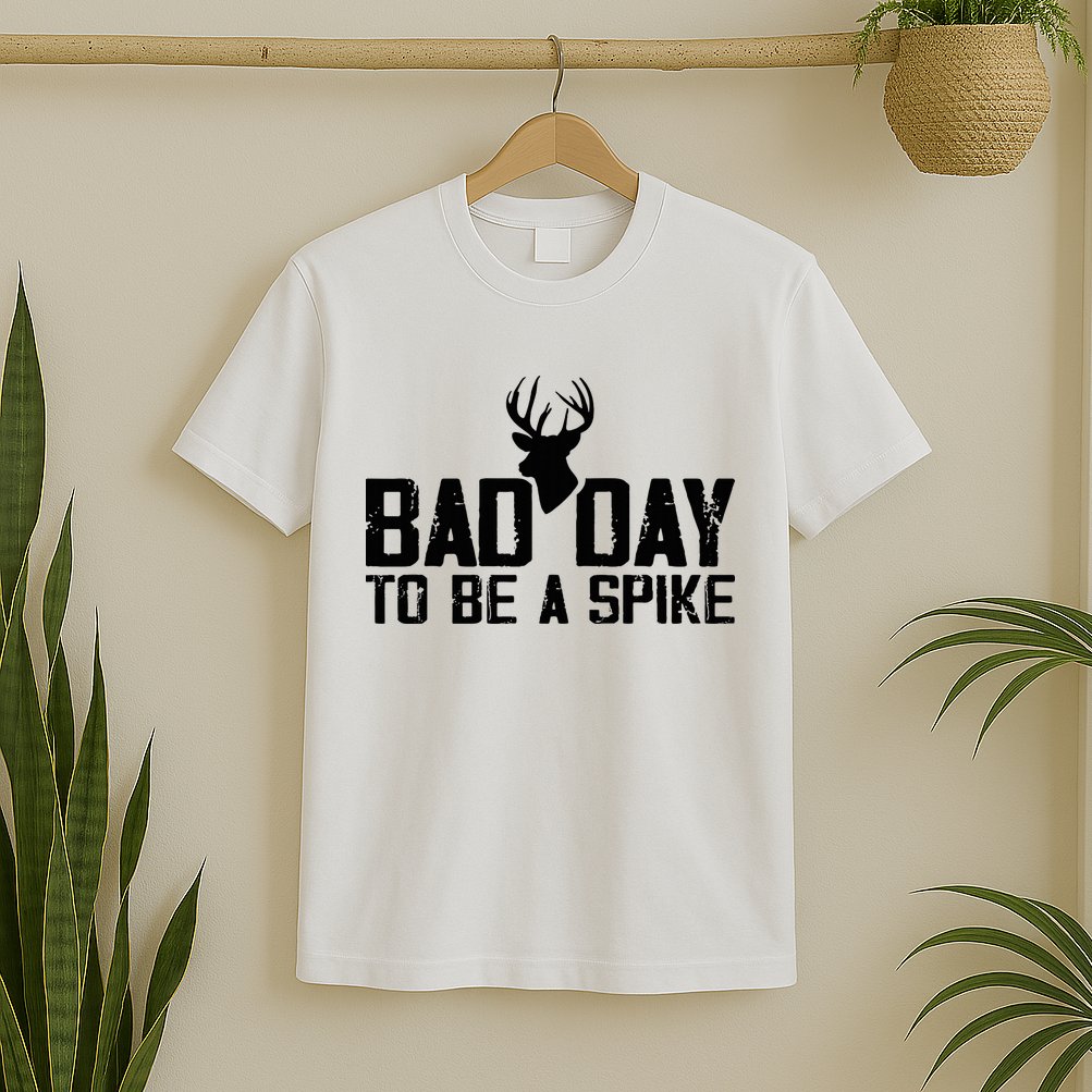 Bad Day To Be A Spike Hunting Season Funny T-Shirt