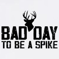 Bad Day To Be A Spike Hunting Season Funny Wool Snapback Cap