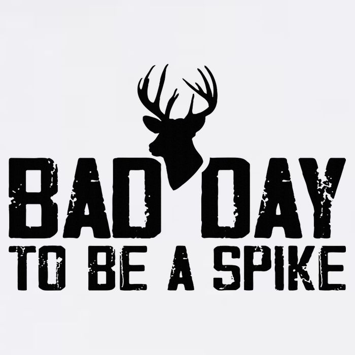 Bad Day To Be A Spike Hunting Season Funny Wool Snapback Cap