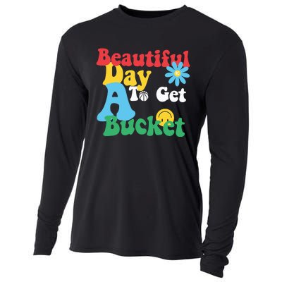 Beautiful Day To Get A Bucket Cooling Performance Long Sleeve Crew