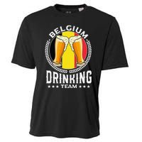 Belgium Drinking Team Cooling Performance Crew T-Shirt