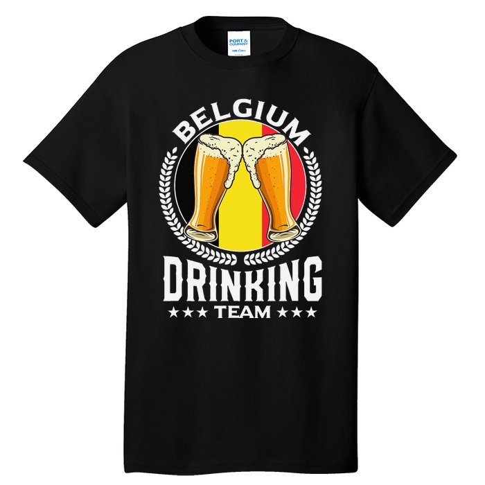 Belgium Drinking Team Tall T-Shirt