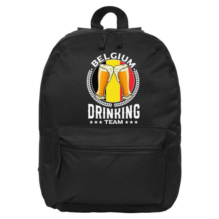 Belgium Drinking Team 16 in Basic Backpack