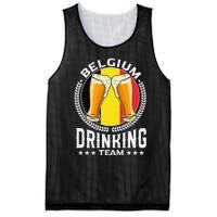 Belgium Drinking Team Mesh Reversible Basketball Jersey Tank