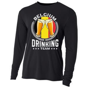 Belgium Drinking Team Cooling Performance Long Sleeve Crew