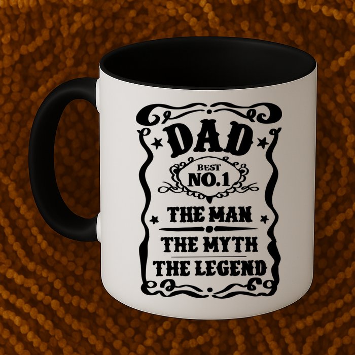 Best Dad The Man The Myth The Legend Number 1 Dad Mug
