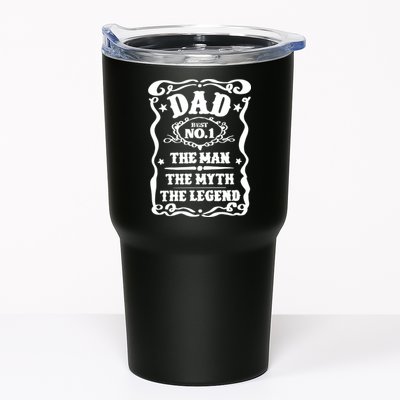 Best Dad The Man The Myth The Legend Number 1 Dad Tumbler