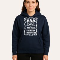 Best Dad The Man The Myth The Legend Number 1 Dad Hoodie