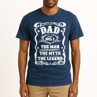 Best Dad The Man The Myth The Legend Number 1 Dad Tall T-Shirt