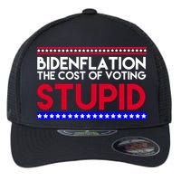 Bidenflation Definition The Cost Of Voting Stupid Anti Biden Flexfit Unipanel Trucker Cap