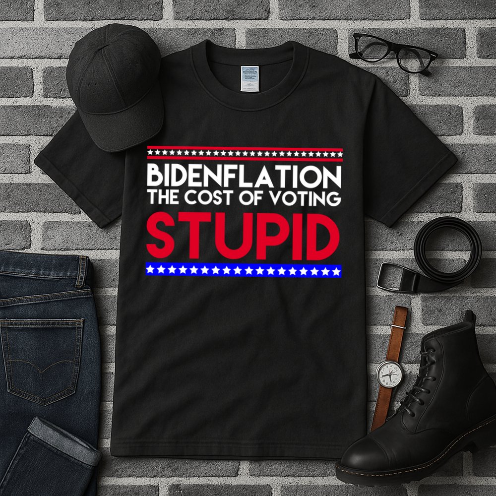 Bidenflation Definition The Cost Of Voting Stupid Anti Biden Tall T-Shirt