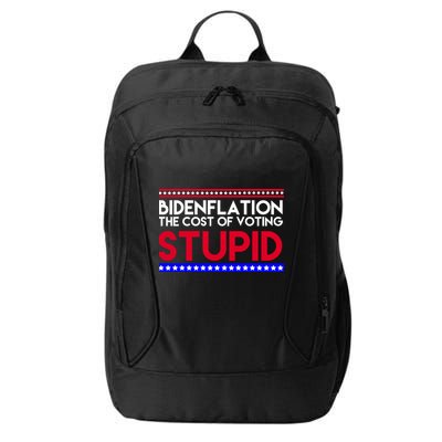 Bidenflation Definition The Cost Of Voting Stupid Anti Biden City Backpack
