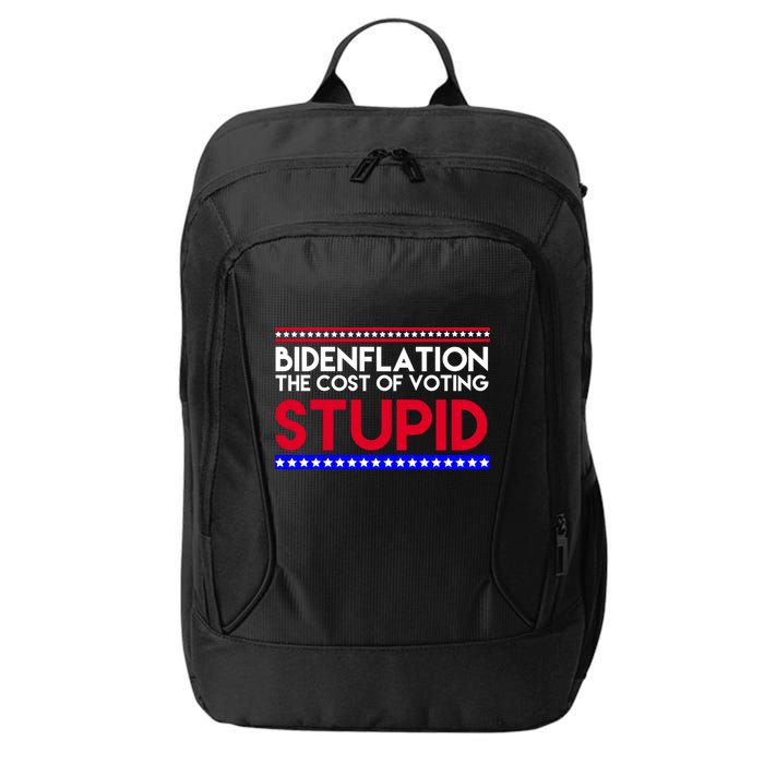 Bidenflation Definition The Cost Of Voting Stupid Anti Biden City Backpack