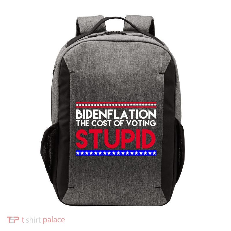 Bidenflation Definition The Cost Of Voting Stupid Anti Biden Vector Backpack