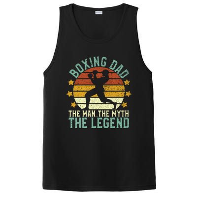 Boxing Dad The The Myth The Legend Ex Boxer And Coach Gift PosiCharge Competitor Tank