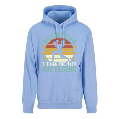 Boxing Dad The The Myth The Legend Ex Boxer And Coach Gift Unisex Surf Hoodie