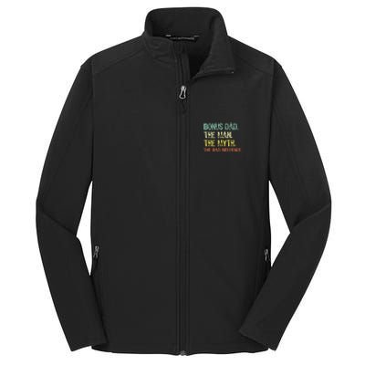 Bonus Dad The Man Myth Bad Influence Core Soft Shell Jacket