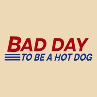 Bad Day To Be A Hot Dog Drawstring Bag