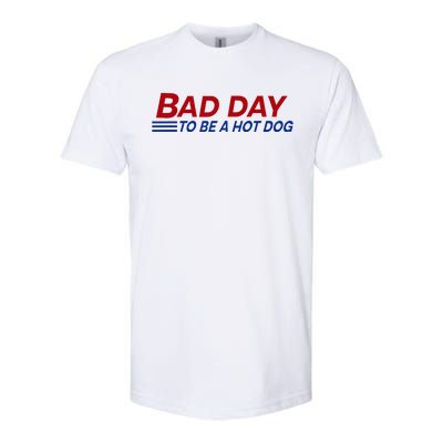 Bad Day To Be A Hot Dog Softstyle CVC T-Shirt