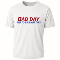 Bad Day To Be A Hot Dog Cooling Performance Crew T-Shirt