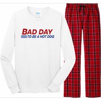 Bad Day To Be A Hot Dog Long Sleeve Pajama Set