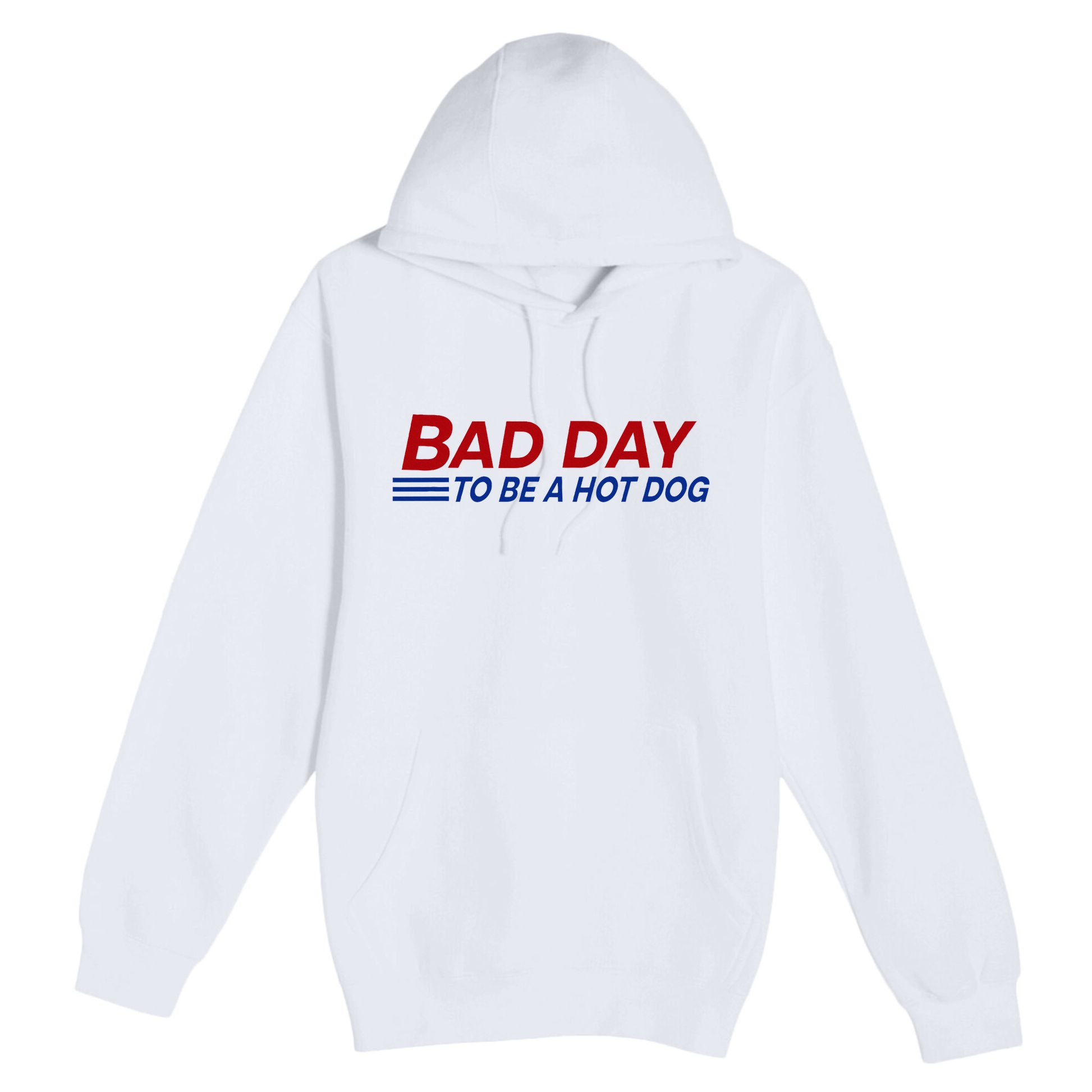 Bad Day To Be A Hot Dog Premium Pullover Hoodie