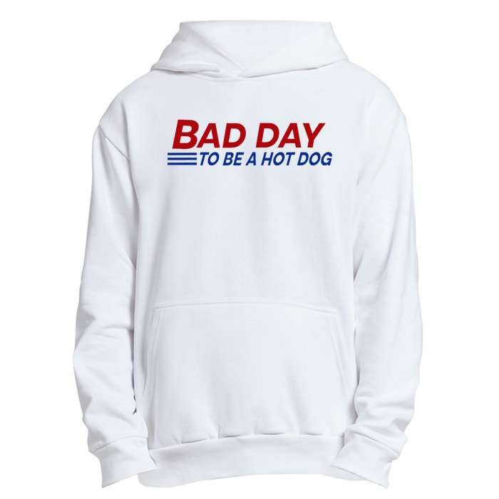 Bad Day To Be A Hot Dog Urban Pullover Hoodie