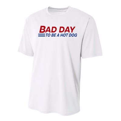 Bad Day To Be A Hot Dog Performance Sprint T-Shirt