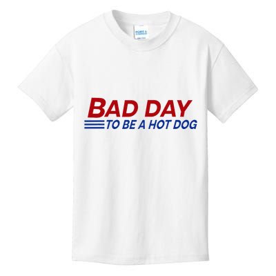 Bad Day To Be A Hot Dog Kids T-Shirt