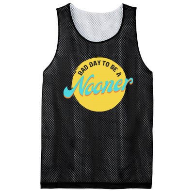 Bad Day To Be A Nooner Mesh Reversible Basketball Jersey Tank