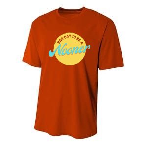 Bad Day To Be A Nooner Youth Performance Sprint T-Shirt