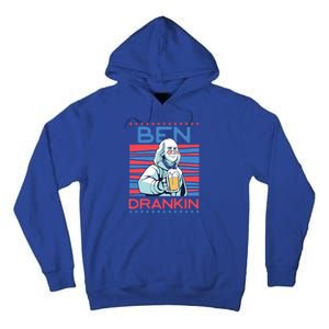 Ben Drankin Us Beer President Benjamin Franklin Great Gift Tall Hoodie