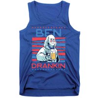 Ben Drankin Us Beer President Benjamin Franklin Great Gift Tank Top