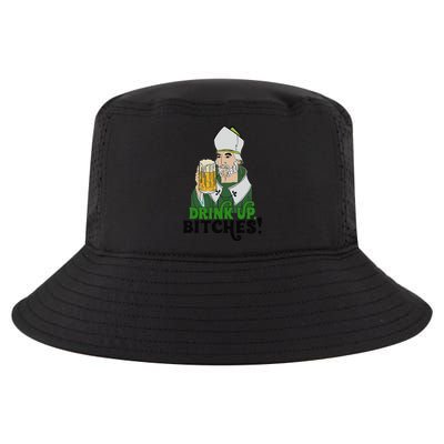 Bitches Drink Up Saint Patrick's Day Beer Drinking Lover Cool Comfort Performance Bucket Hat