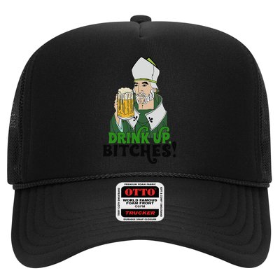 Bitches Drink Up Saint Patrick's Day Beer Drinking Lover Trucker Hat