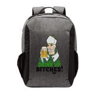 Bitches Drink Up Saint Patrick's Day Beer Drinking Lover Vector Backpack
