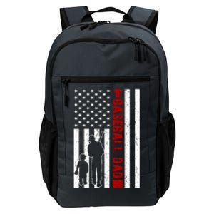 Baseball Dad USA FLag Daily Commute Backpack