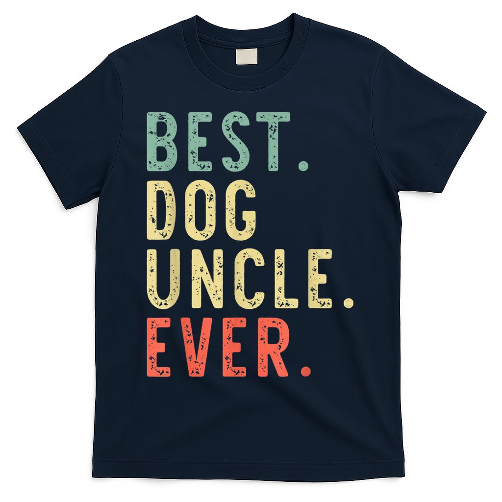 Best Dog Uncle Ever Cool Funny Vintage T-Shirt