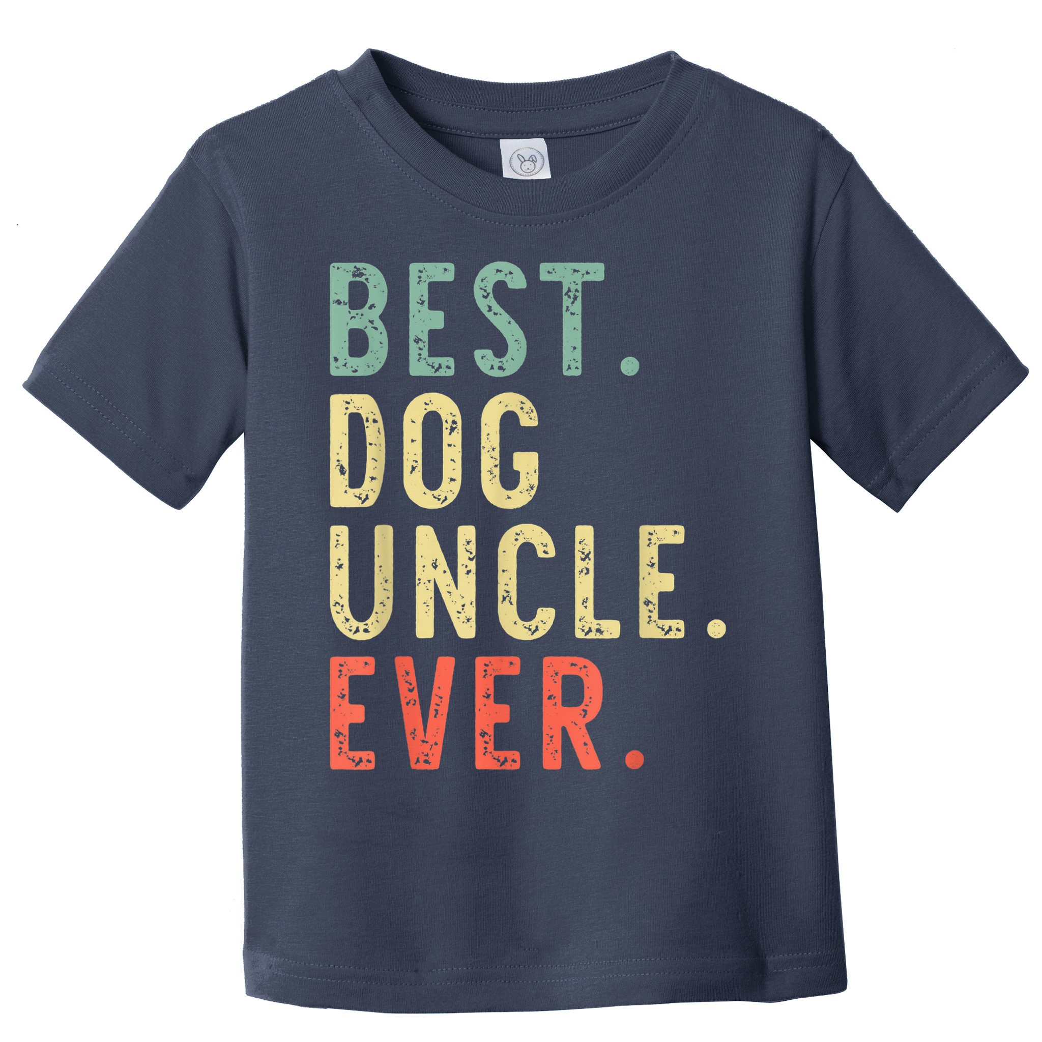 Best Dog Uncle Ever Cool Funny Vintage Toddler T-Shirt