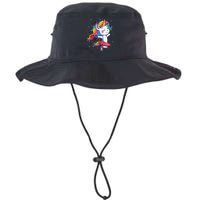 Ballet Dancer Unicorn Girl Rainbow Ballerina Legacy Cool Fit Booney Bucket Hat