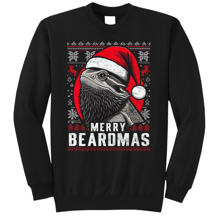 Bearded Dragon Ugly Christmas Sweater Merry Beardmas Sweatshirt